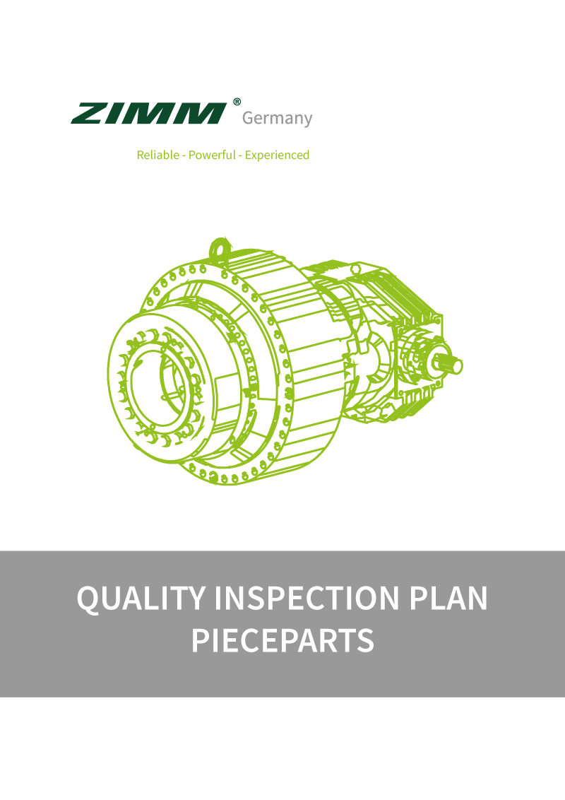 quality inspection plan pieceparts